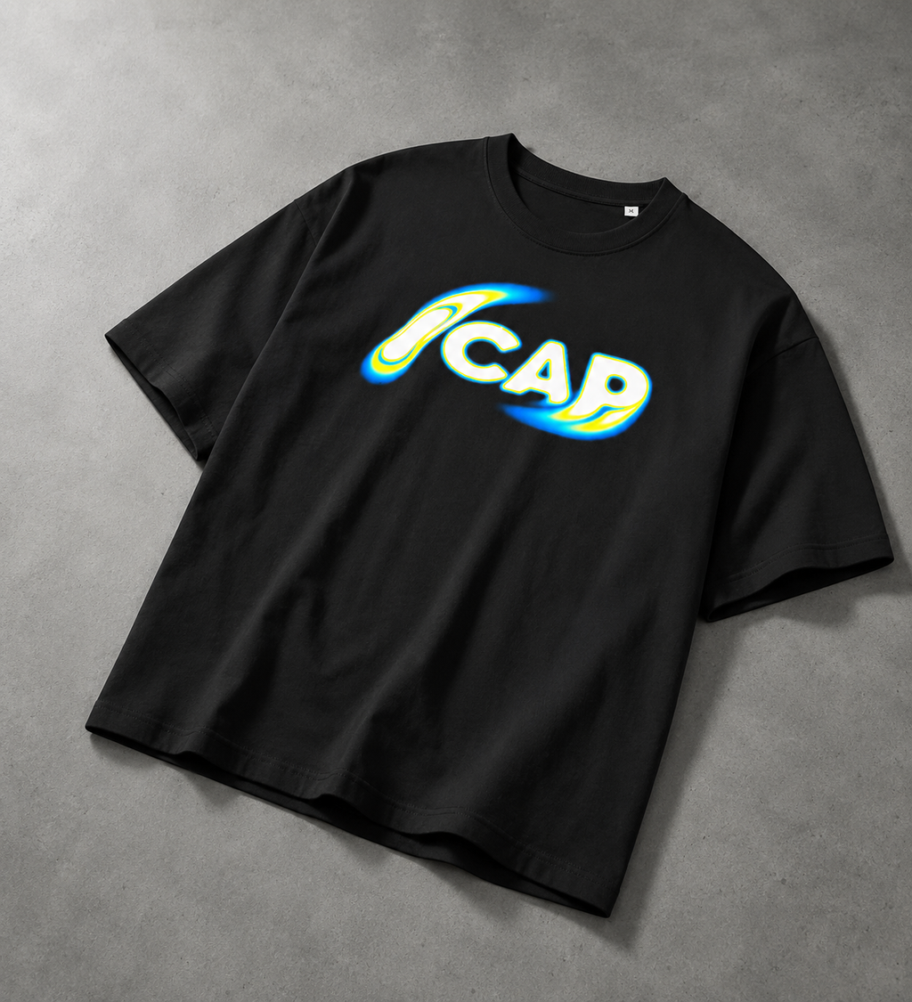PRÉ-COMMANDE | T-Shirt "ICAP" CHROMA CYAN | Unisexe