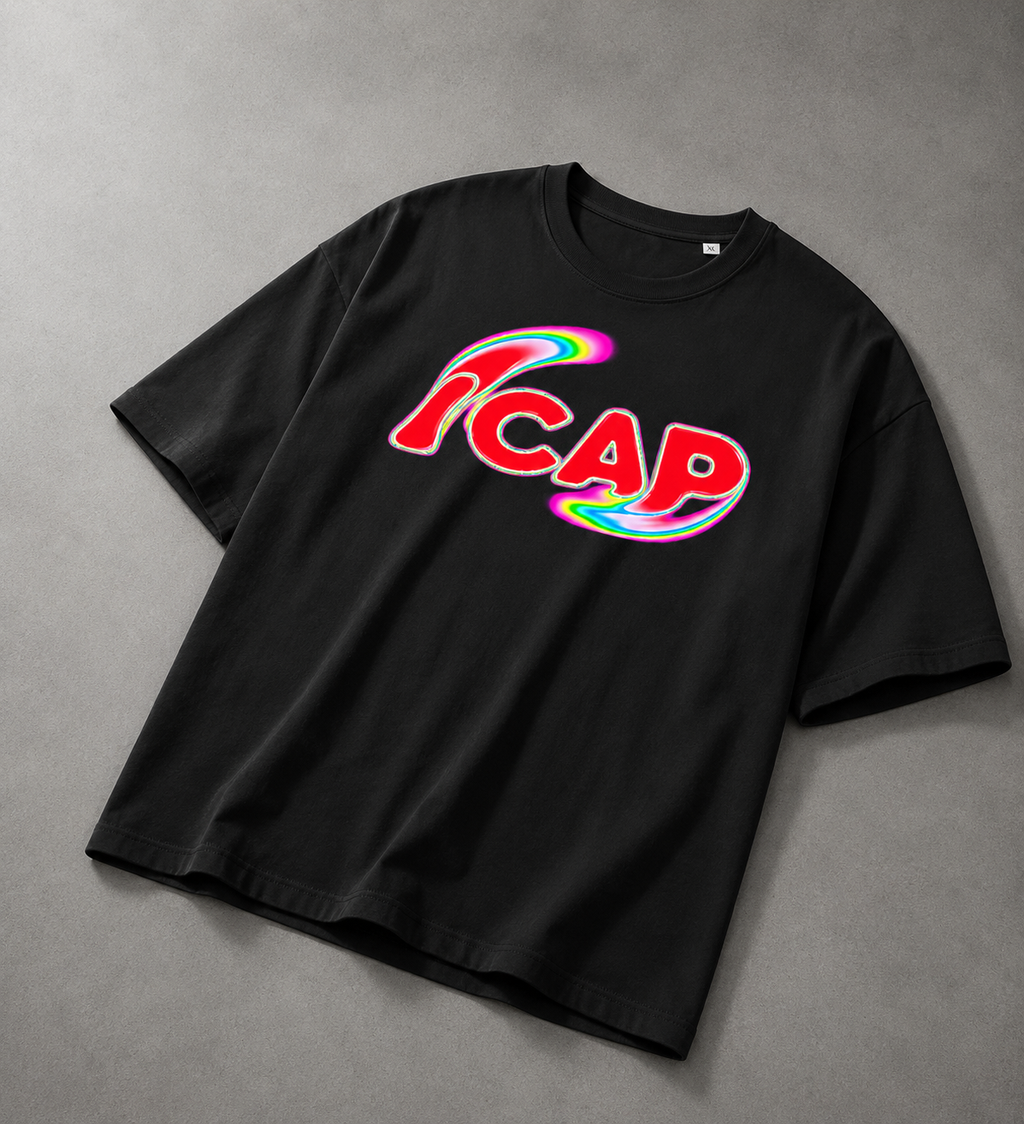 PRÉ-COMMANDE | T-Shirt "ICAP" CHROMA RED | Unisexe