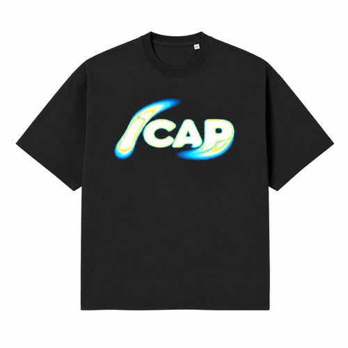 PRÉ-COMMANDE | T-Shirt "ICAP" CHROMA CYAN | Unisexe